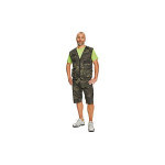 CRAMBE šortky camouflage S | 0310001512001