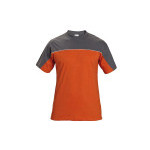 DESMAN triko šedá/oranžová S | 0304000200001