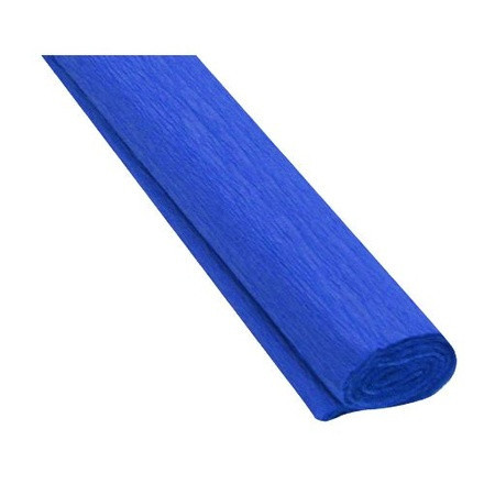 Krepový papír 50x200cm 17 tmavě modrý