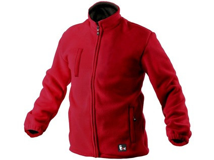 Pánská fleecová bunda OTAWA, červená, vel. 2XL