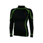 Dámské funkční tričko REWARD, dl. rukáv, černo-zelené, vel. XL | 1720-003-808-95
