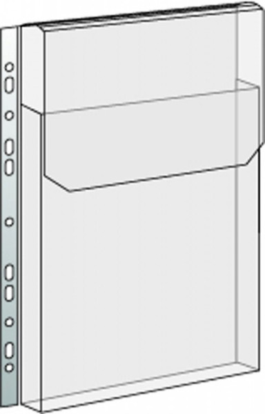 Obal 237x305x0,7mm na katalogy kapsa s klopou čirý eurozávěs 10ks