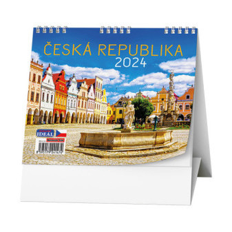 Kalendář stolní týdenní Česká republika BSL2