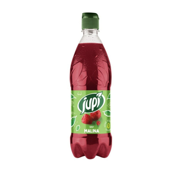 Sirup Jupí 700ml malina 6ks / prodej po balení