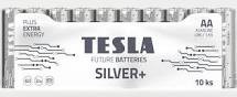 Baterie Tesla Silver+ Alkalické AA LR6 1,5V 10ks v bal (tužková)