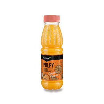 Cappy pomeranč Pulpy 0,33L PET 12ks / prodej po balení 12ks