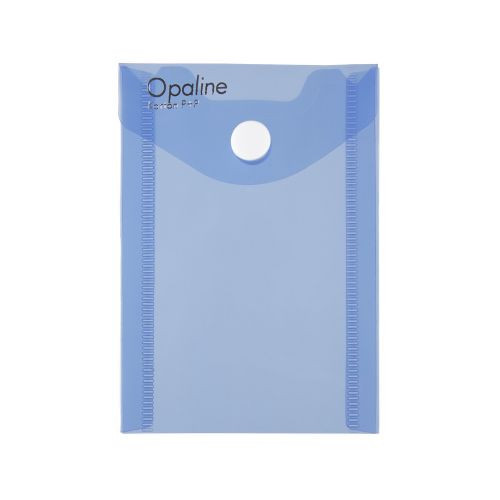Obálka psaníčko A7 na výšku s drukem PP Opaline modrá