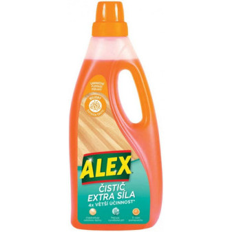 Čistič laminát plovoucí podlahy Alex extra síla pomeranč 750 ml