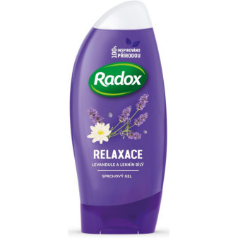 Sprchový gel Radox dámský relax levandule a leknín 250ml