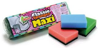 Houbičky na nádobí 10ks Cleanex Maxi