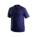 Tričko s krátkým rukávem DANIEL, tmavě modré, vel. XL | 1610-001-414-95