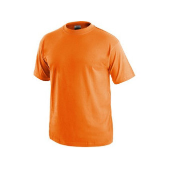 Tričko s krátkým rukávem DANIEL, oranžové, vel.