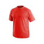 Tričko s krátkým rukávem DANIEL, červené, vel. S | 1610-001-250-92