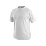 Tričko s krátkým rukávem DANIEL, bílé, vel. XL | 1610-001-100-95