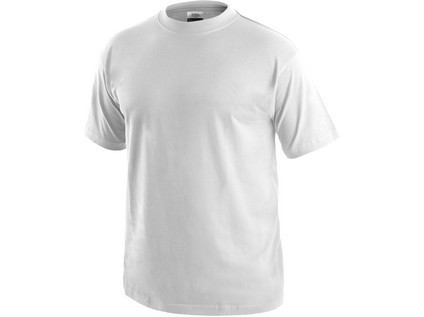 Tričko s krátkým rukávem DANIEL, bílé, vel. 3XL