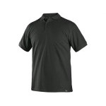 Polokošile s krátkým rukávem MICHAEL, černá, vel. 4XL | 1630-001-800-98