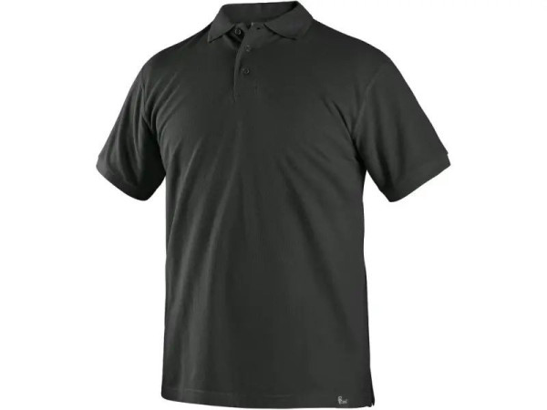 Polokošile s krátkým rukávem MICHAEL, černá, vel. 4XL