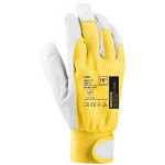 Kombinované rukavice ARDON®HOBBY 08/M - bez prodejní etikety - zelené | A1073/08/BPE