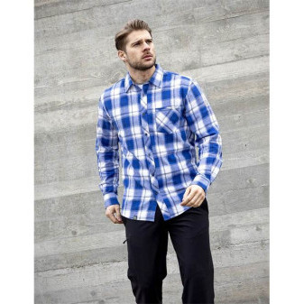 Košile ARDON®OPTIFLANNELS středně modrá royal | H9752/