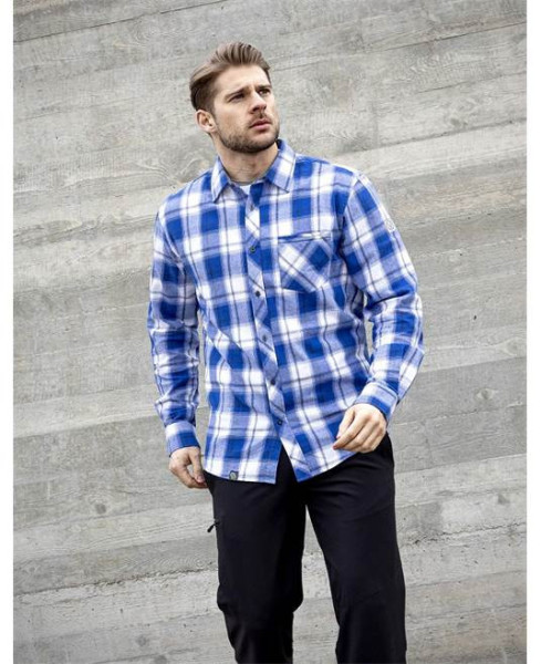 Košile ARDON®OPTIFLANNELS středně modrá royal | H9752/