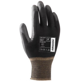 Máčené rukavice ARDON®PURE TOUCH BLACK