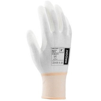 Máčené rukavice ARDON®PURE TOUCH WHITE